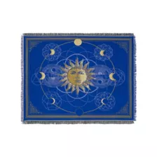Tarot Moon Woven Throw Blanket at Spirit Halloween