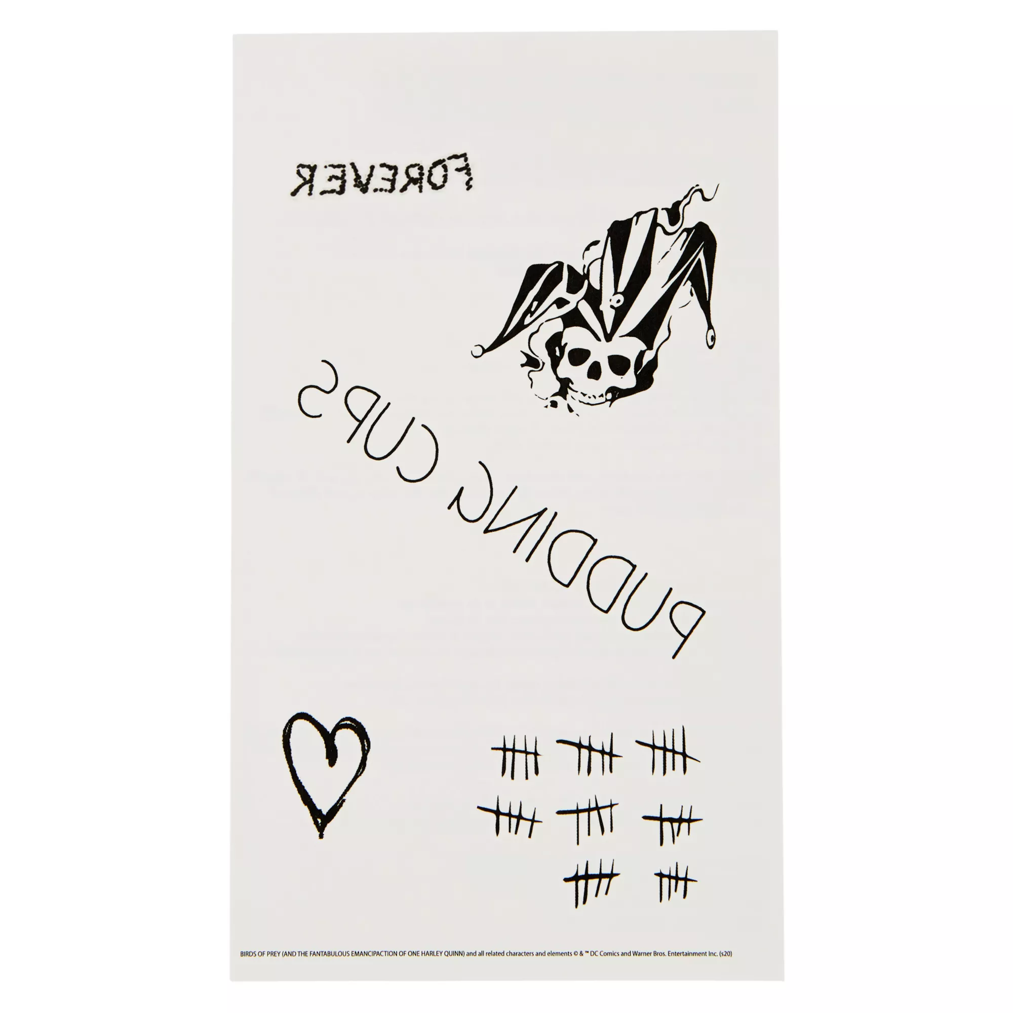 Harley Quinn Tattoo Set - The Suicide Squad at Spirit Halloween