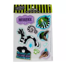 Beetlejuice Gel Clings at Spirit Halloween