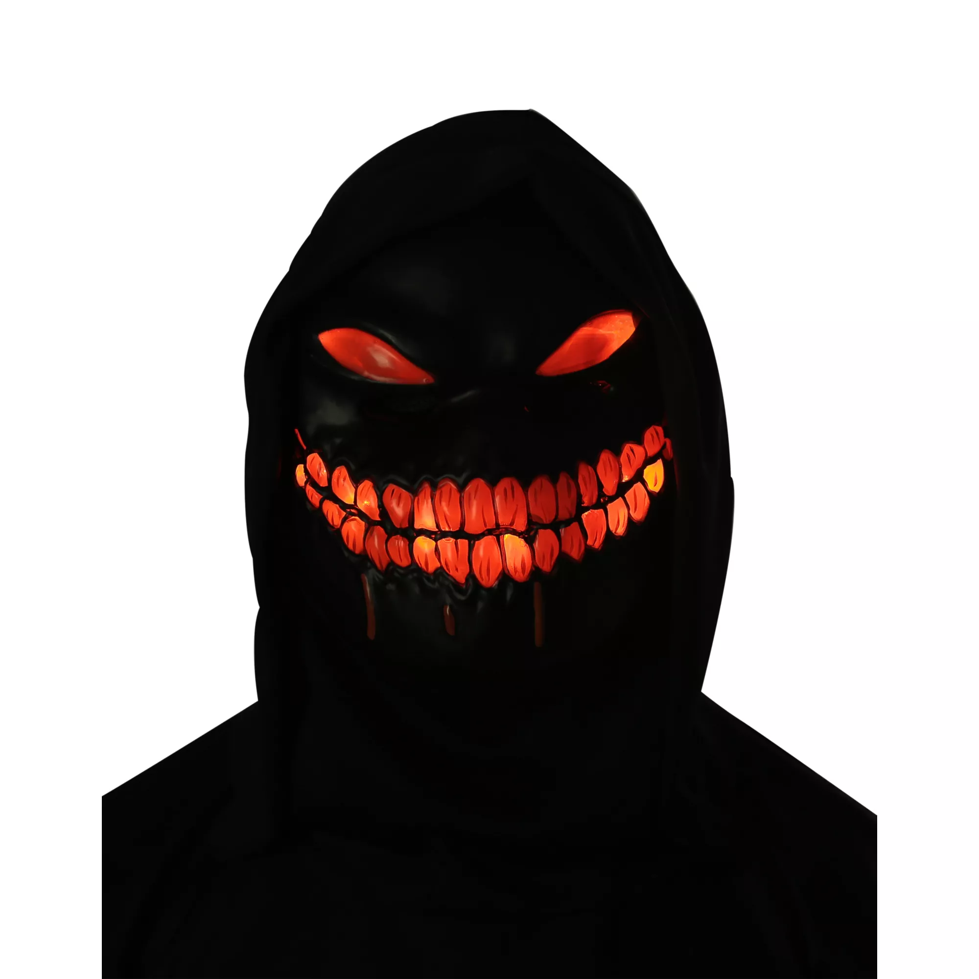 Light-Up Hooded Nightstalker Full Mask at Spencer's