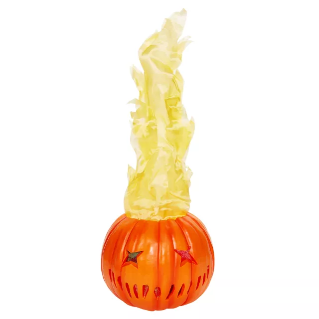 Light-Up Flaming Pumpkin - Trick 'r Treat at Spirit Halloween