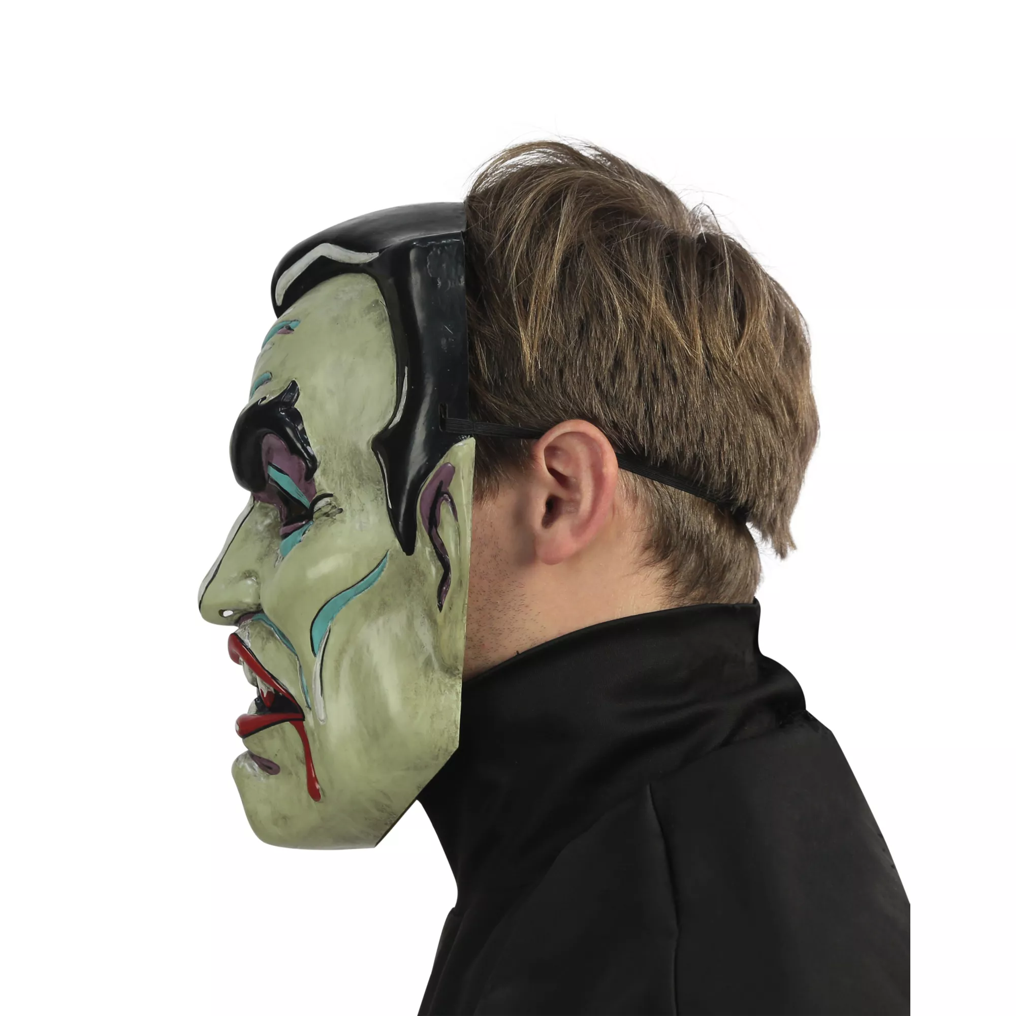 Vintage Vampire Half Mask at Spencer's