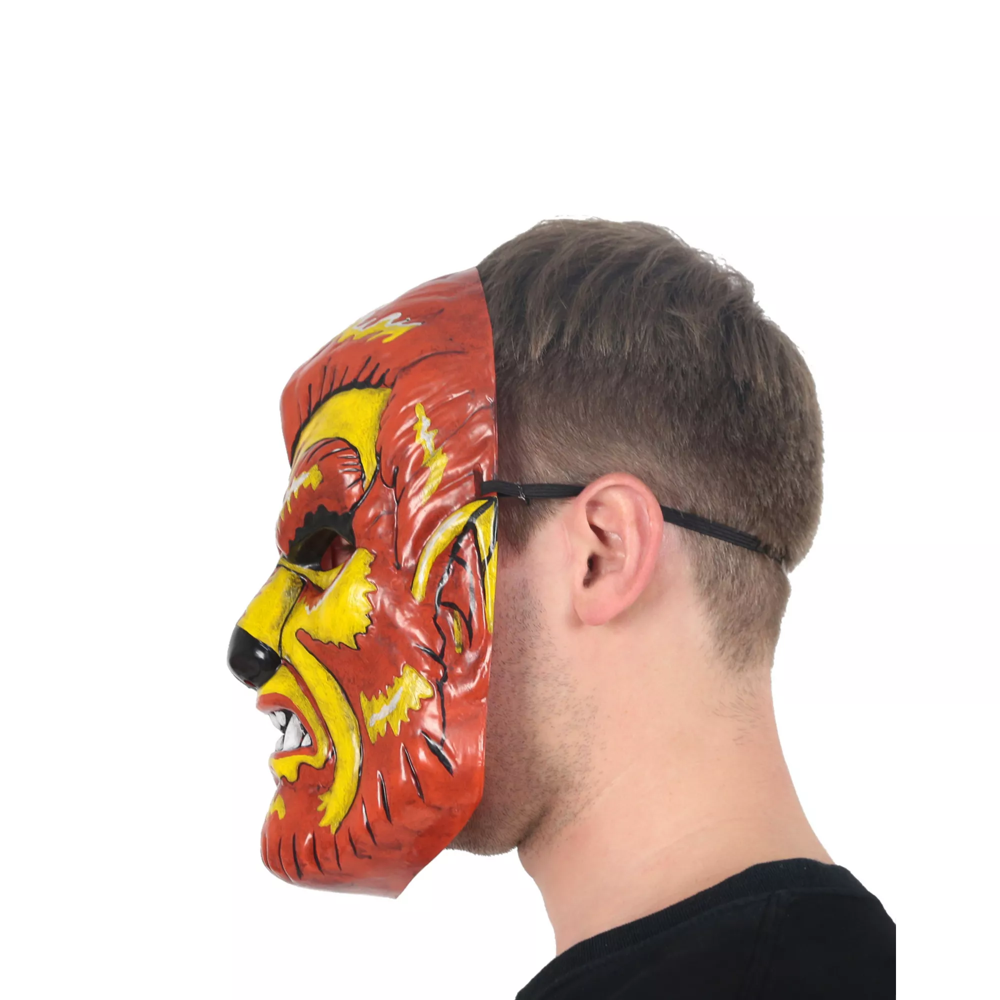 Vintage Werewolf Half Mask at Spencer's