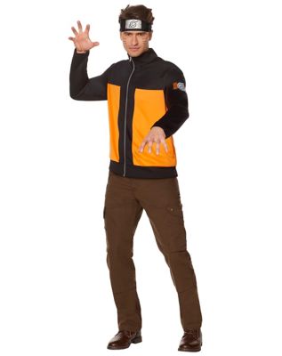 Male Naruto Jacket - Naruto Shippuden Medium - by Spencer's