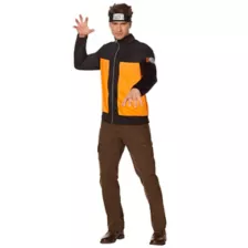 Adult Male Naruto Jacket - Naruto Shippuden at Spencer's