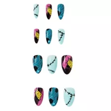 Adult Sally Press on Nails - The Nightmare Before Christmas at Spirit Halloween