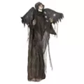 6 Ft Animated Light-Up Hanging Reaper with Wings at Spencer's