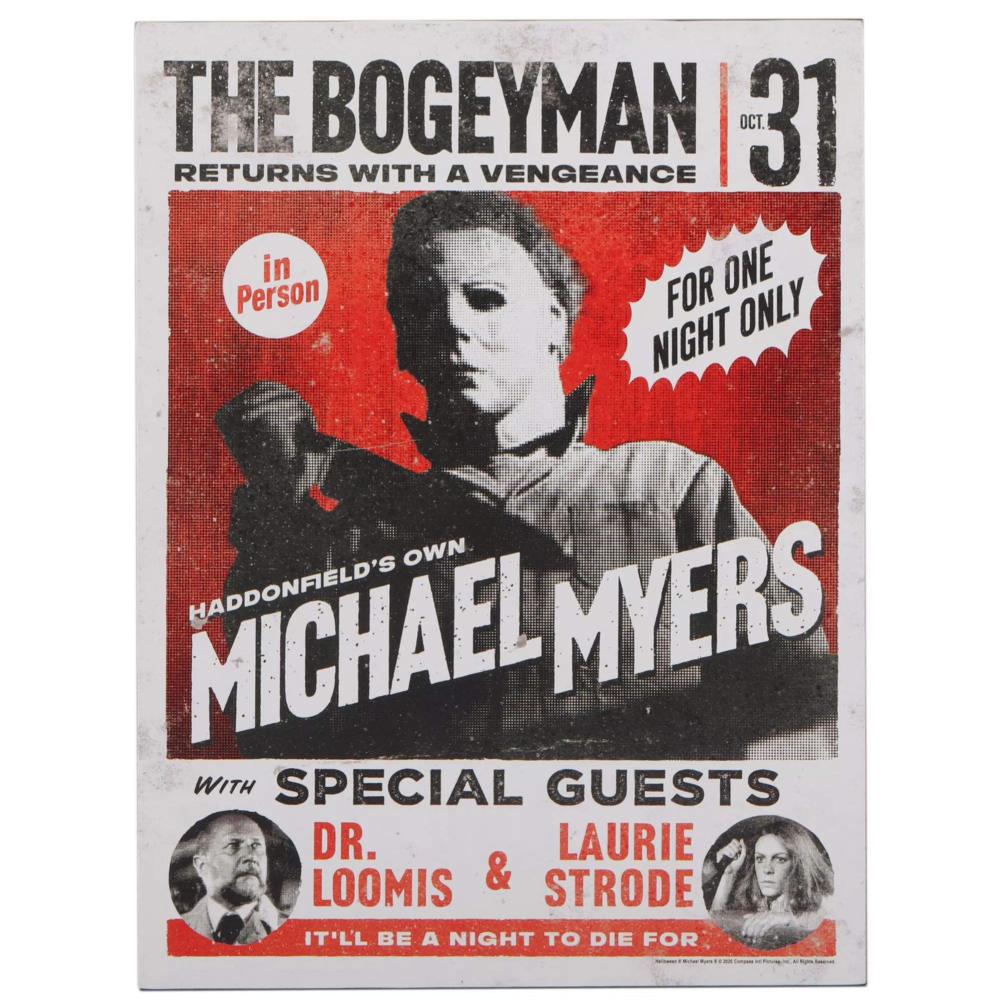 Michael Myers Poster - Halloween at Spirit Halloween