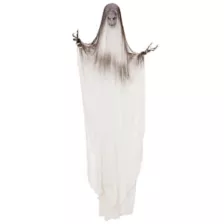 74 Inch LED Light Hanging Ghost at Spirit Halloween