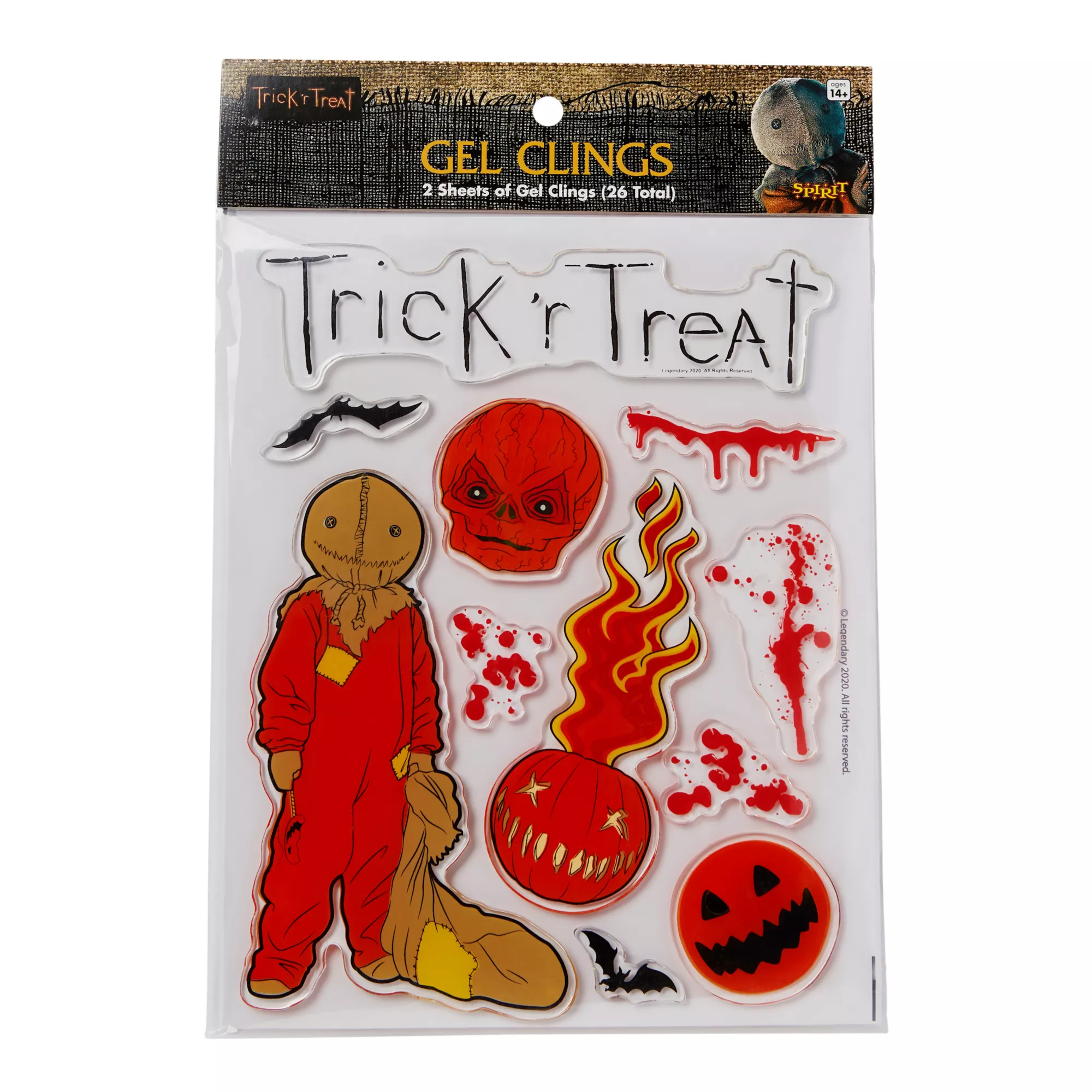 Sam Gel Clings - Trick 'r Treat at Spirit Halloween