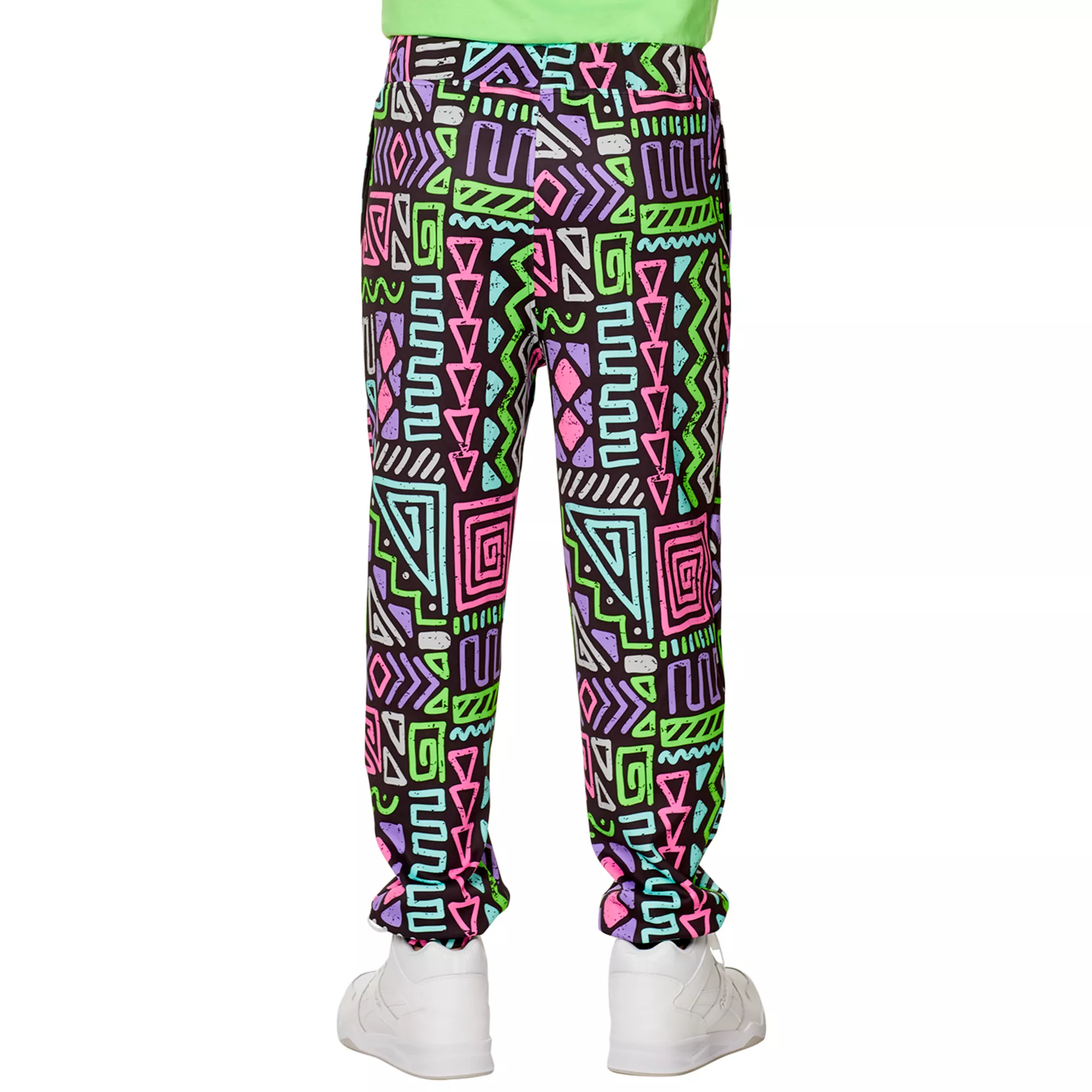 Adult 80s Style Jogger Pants at Spencer's