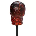 Light-Up LED Burning Skull Pathway Markers at Spencer's