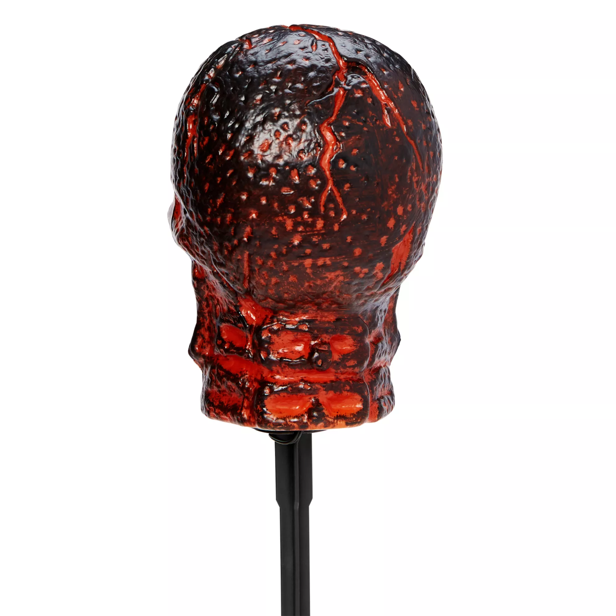 Light-Up LED Burning Skull Pathway Markers at Spencer's