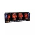 Light-Up LED Burning Skull Pathway Markers at Spencer's