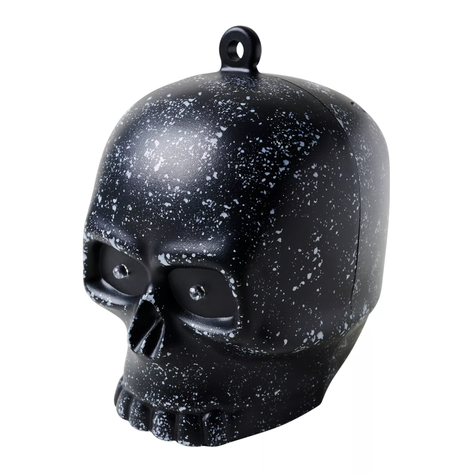 LED Hanging Black Skull Lightshow Projection at Spirit Halloween