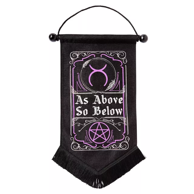As Above So Below Scroll Sign at Spirit Halloween