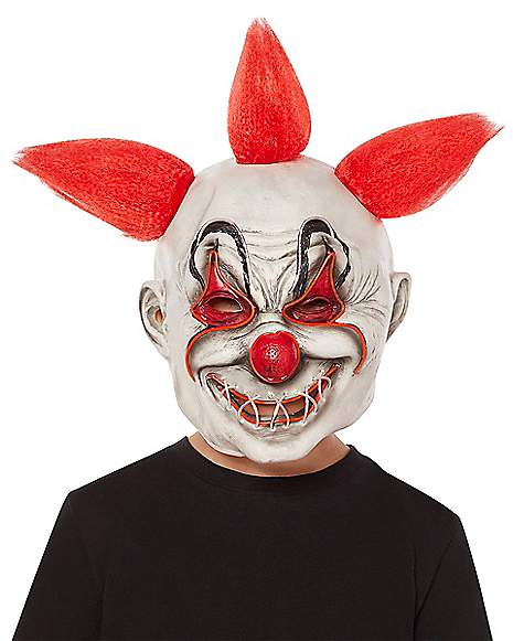 Kids Light-Up Krazy Clown Mask - Spencer's