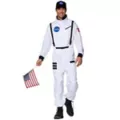 Adult White NASA Jumpsuit -  NASA at Spencer's