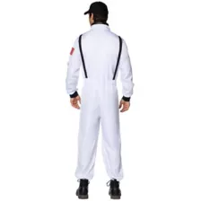 Adult White NASA Jumpsuit -  NASA at Spencer's