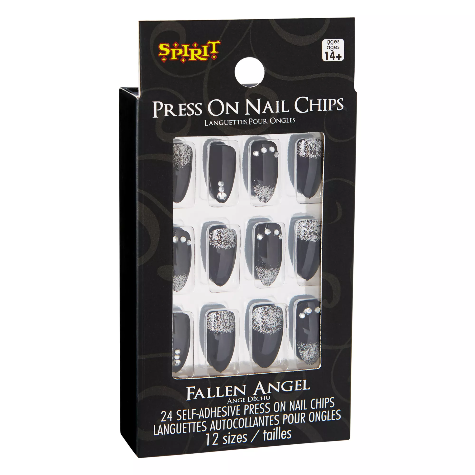 Fallen Angel Press-On Nails at Spencer's
