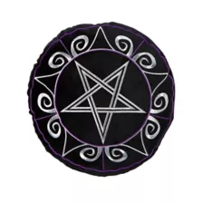 Mystical Arts Pentagram Pillow at Spirit Halloween