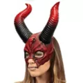Devil Horn Half Mask at Spirit Halloween
