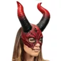 Devil Horn Half Mask at Spirit Halloween