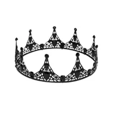 Black Skeleton Crown at Spirit Halloween