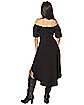 Adult Black Peasant Dress