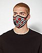 Rose Checkered Face Mask