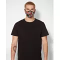 Checkered Rose Face Mask at Spencer's