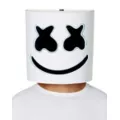 Adult Light-Up LED Marshmello Half Mask at Spencer's