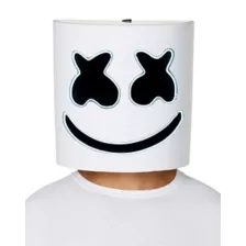 Adult Light-Up LED Marshmello Half Mask at Spencer's