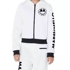 Kids Marshmello Logo Jumpsuit Costume at Spirit Halloween