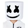 Kids Marshmello Logo Jumpsuit Costume at Spirit Halloween