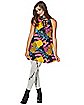 Adult Colorful Patchwork Sally Dress - The Nightmare Before Christmas