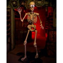 4.8 ft hanging lord dakhanavar vampire animatronic - decorations