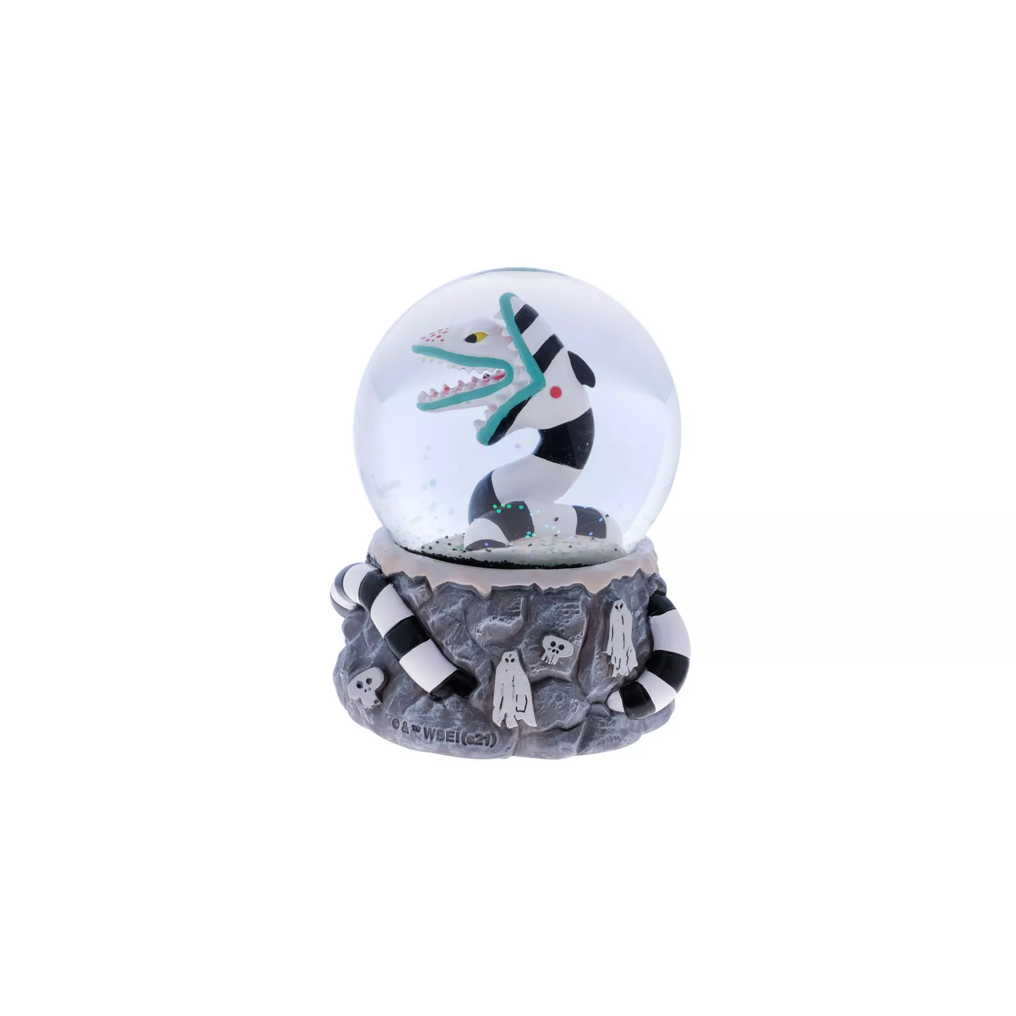 Beetlejuice Worm Snow Globe at Spirit Halloween