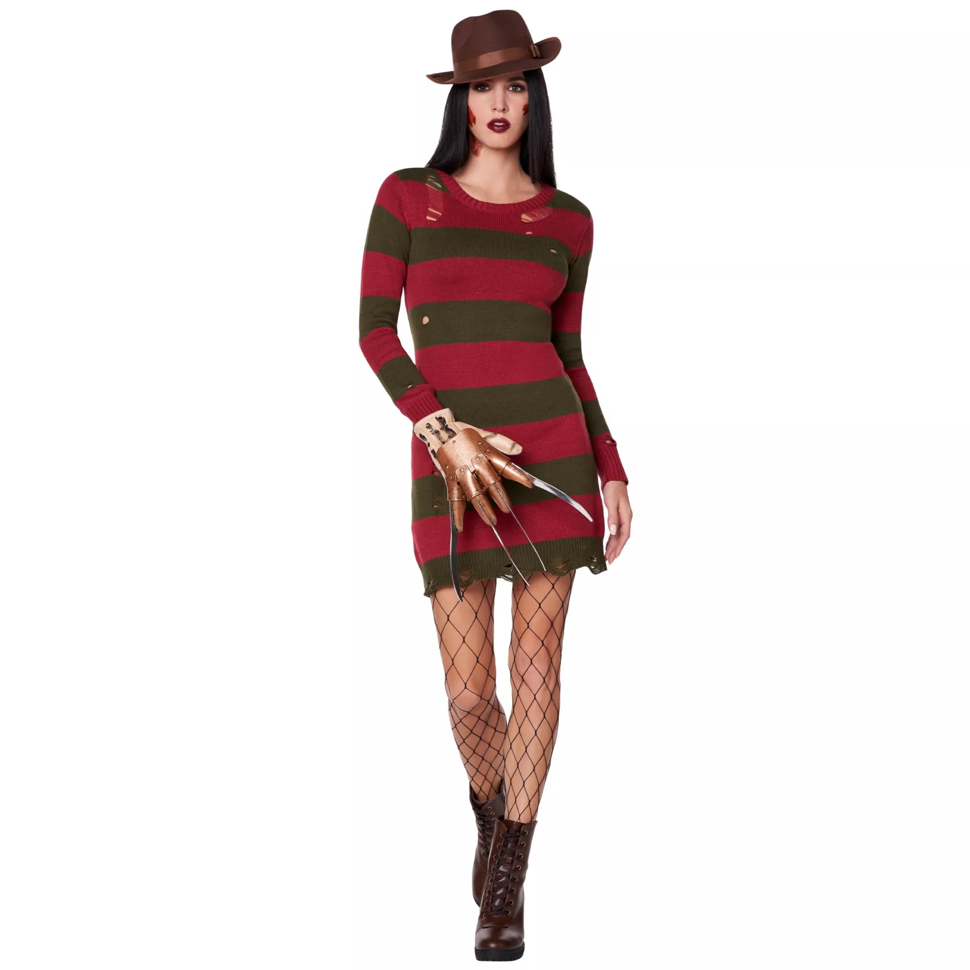 Adult Freddy Krueger Sweater Dress - A Nightmare on Elm Street at Spirit Halloween