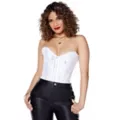 White Lace Royal Corset at Spirit Halloween