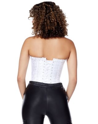 White Lace Royal Corset