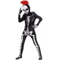 Kids Punk Skeleton Skin Suit Costume at Spirit Halloween