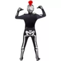 Kids Punk Skeleton Skin Suit Costume at Spirit Halloween