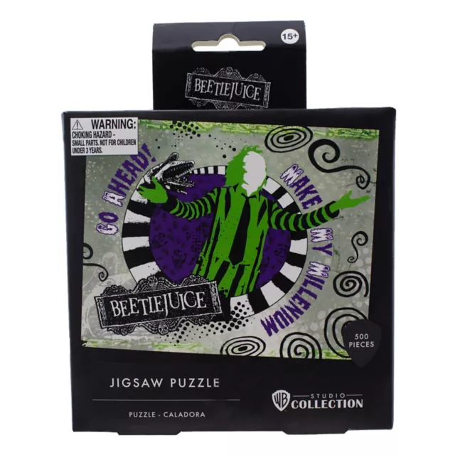 Beetlejuice 500 Piece Jigsaw Puzzle at Spencer's