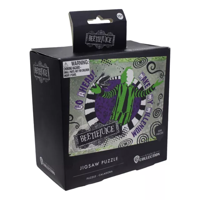 Beetlejuice 500 Piece Jigsaw Puzzle at Spencer's