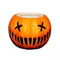 Molded Pumpkin Coffee Mug 30 oz. - Trick 'r Treat at Spirit Halloween