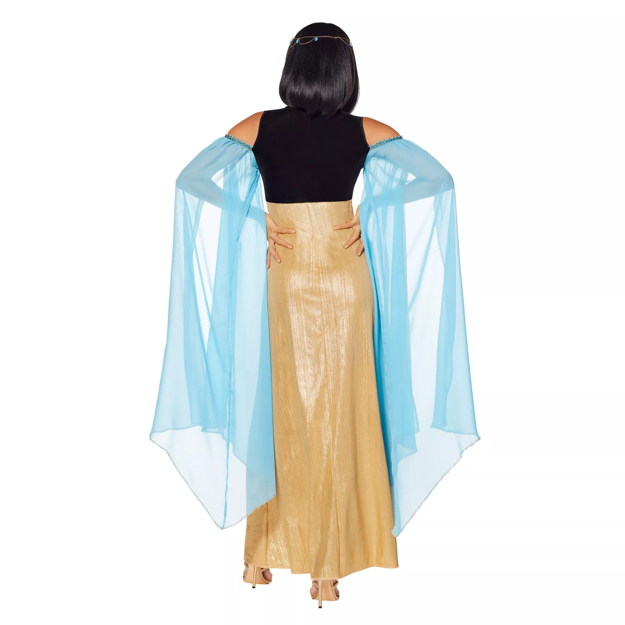 Adult Blue and Gold Egyptian Queen Costume at Spirit Halloween
