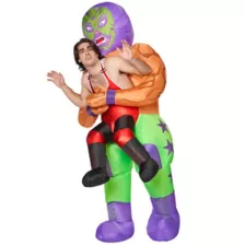 Adult Wrestler Inflatable Costume at Spirit Halloween