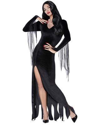 Adult Morticia Addams Costume - The Addams Family - Spencer's