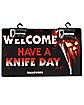 Michael Myers Have A Knife Day Doormat - Halloween